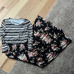 Maxi dress with pockets